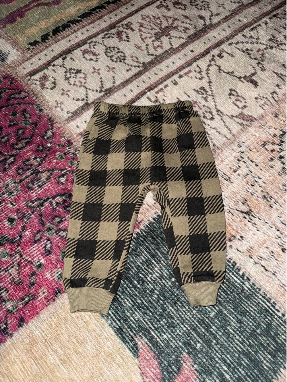 Plaid PL baby pants 12 months PL Baby by Petit Lem
